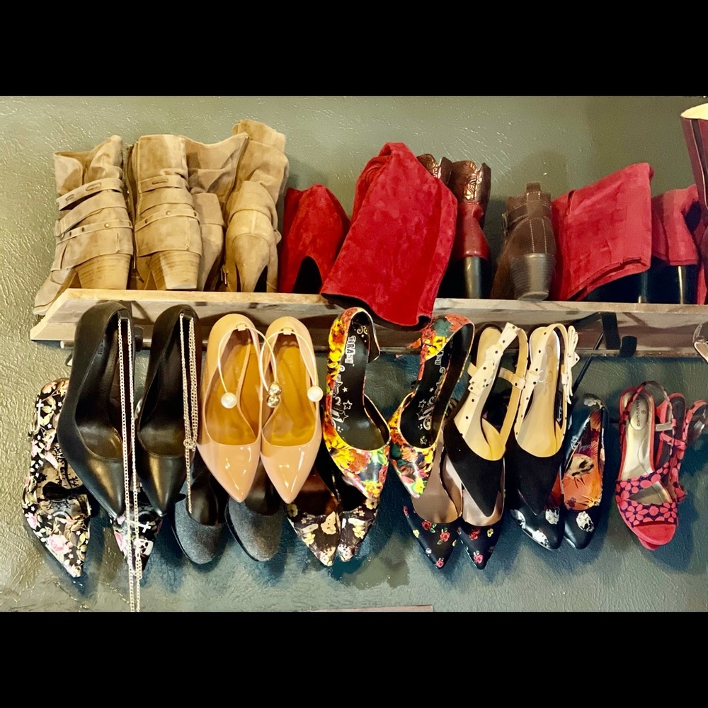 Misc. shoes, tops, jeans, jackets